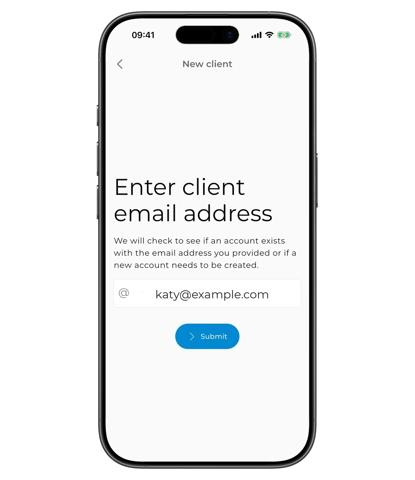 Email entered