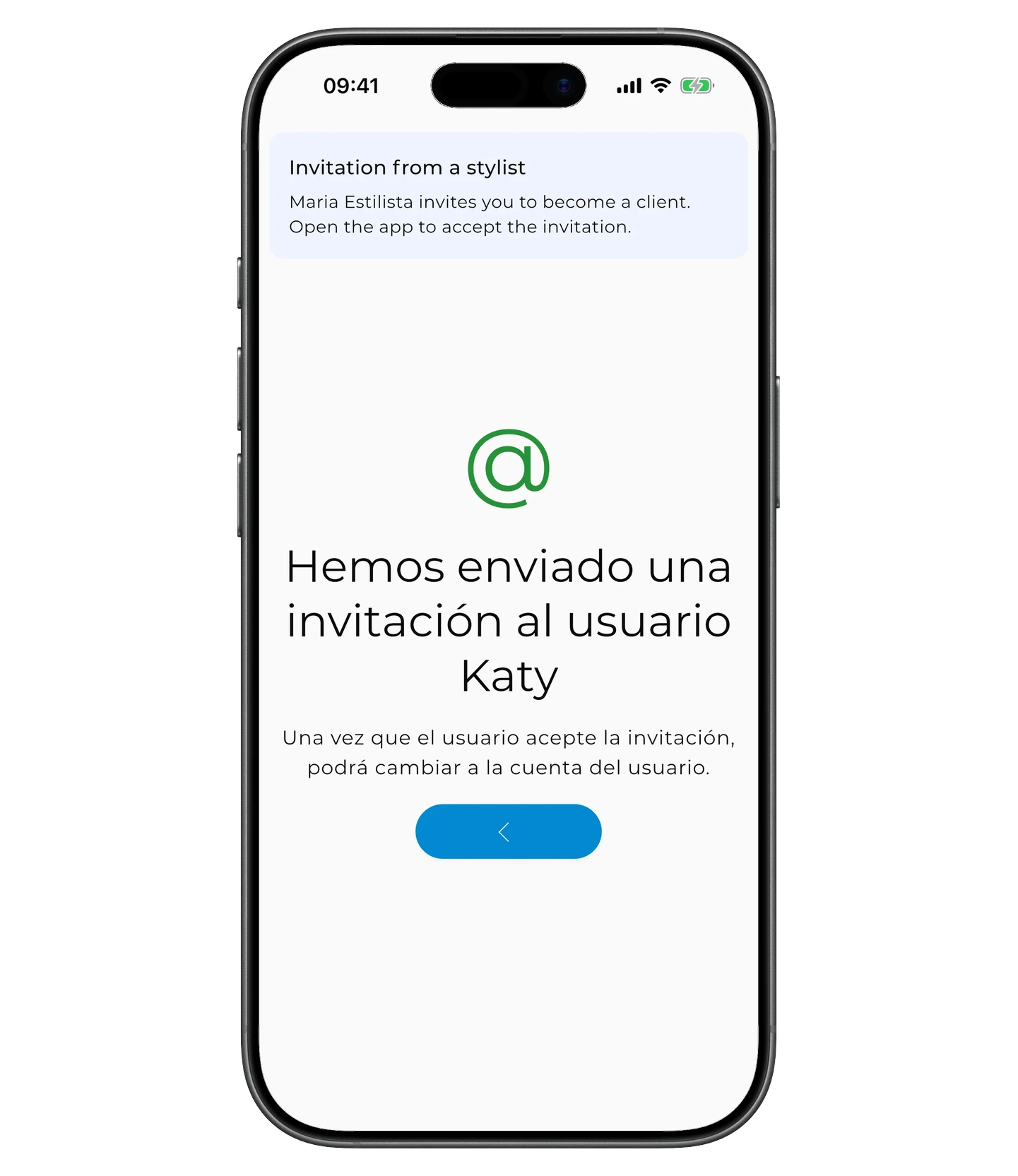 Invitación enviada